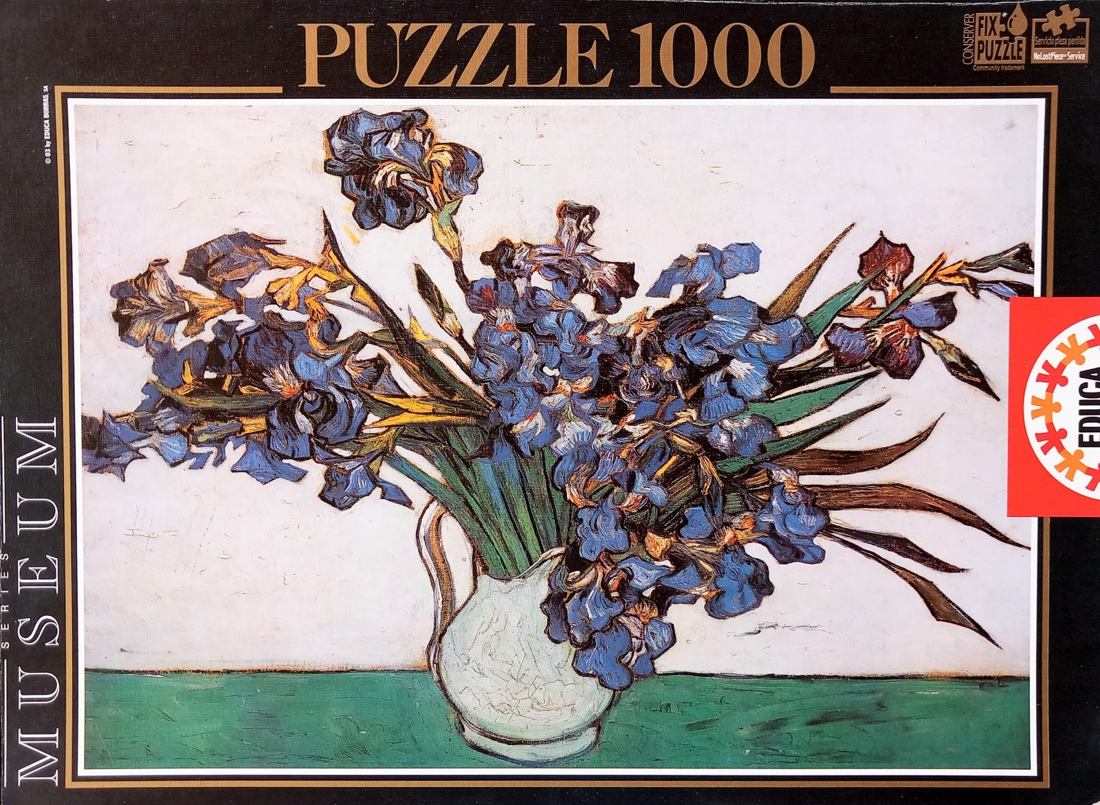 Vase with Irises